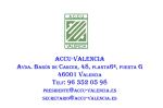 Dirección Accu-Valencia